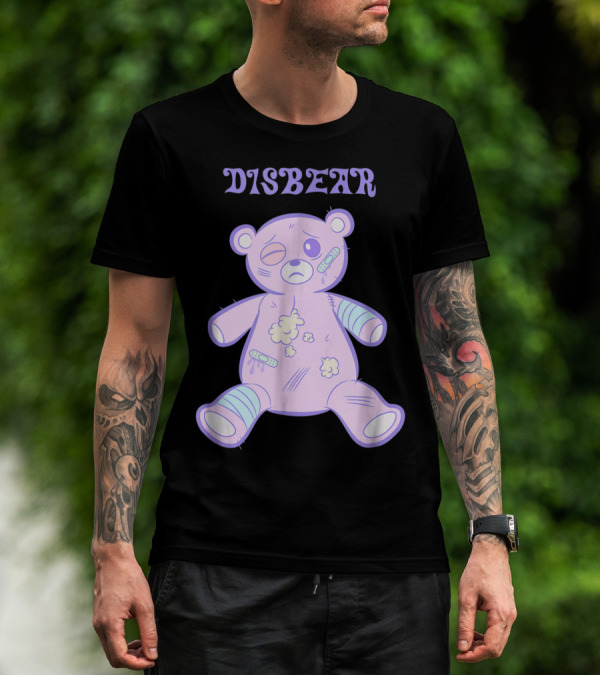 Disbear Yami Kawaii Bear In Despair T-Shirt