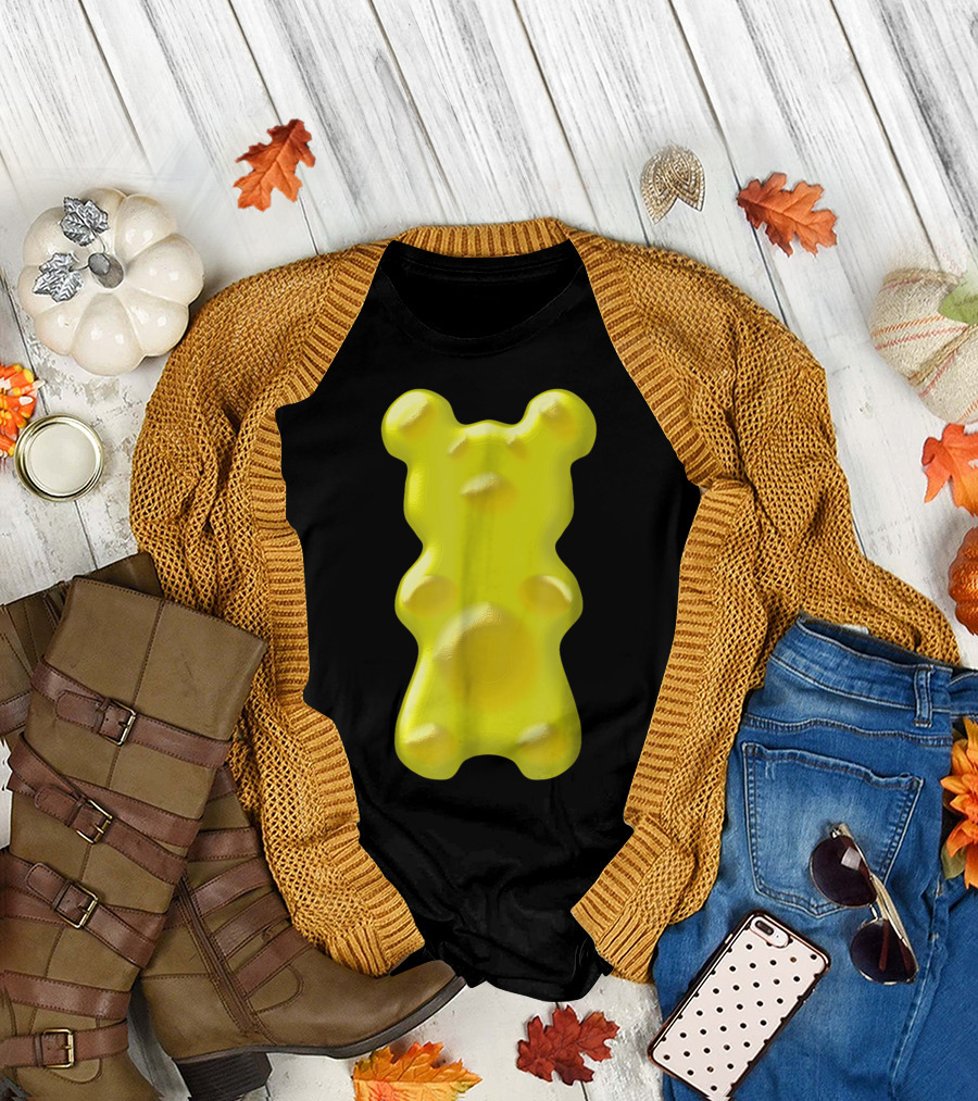 Yellow Gummy Bear Candy T-Shirt