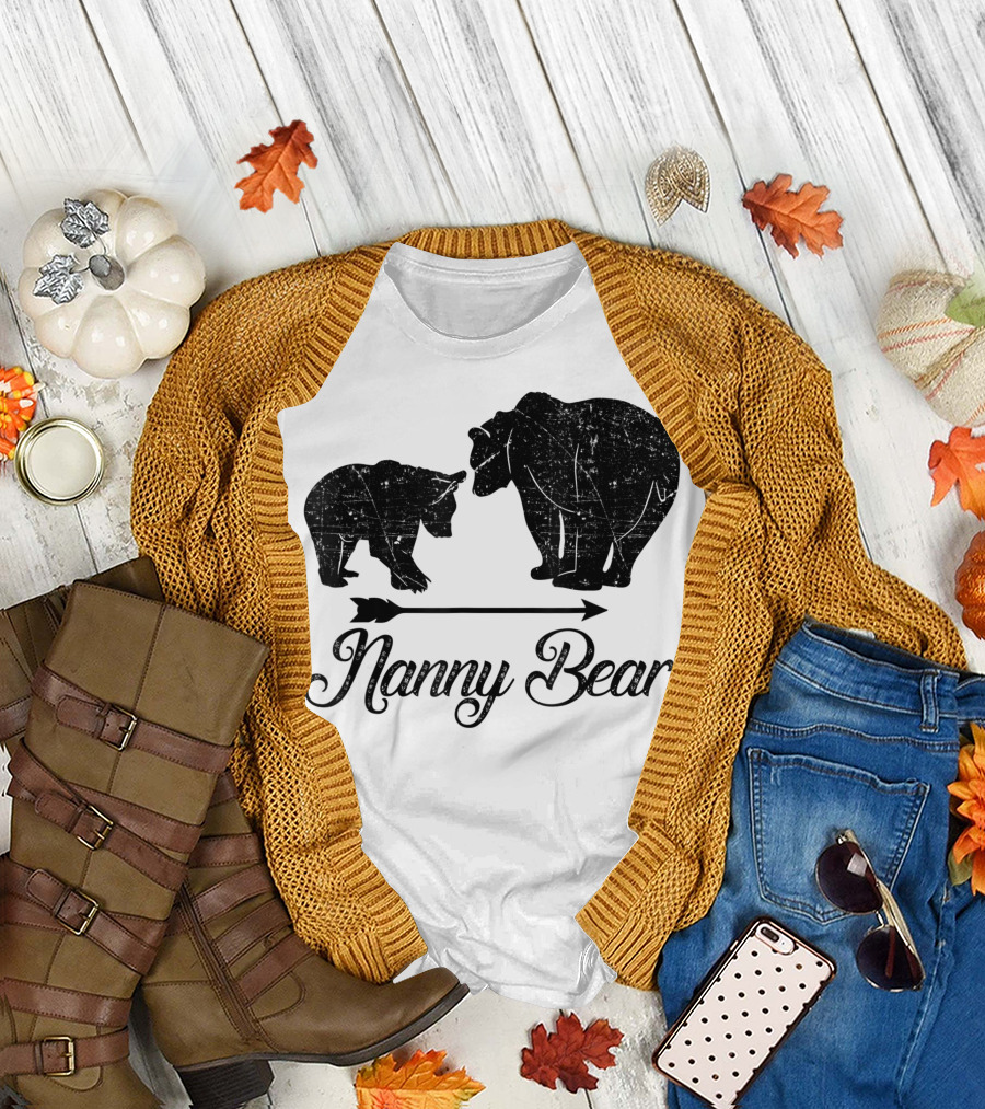 Nanny Bear Bear Family Arrow T-Shirt