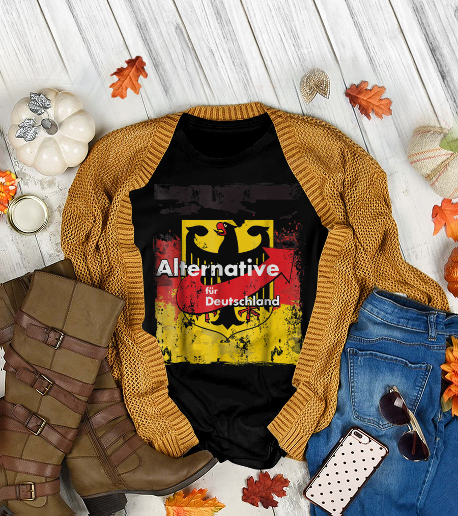 Alternative für Deutschland German Eagle Flag T-Shirt