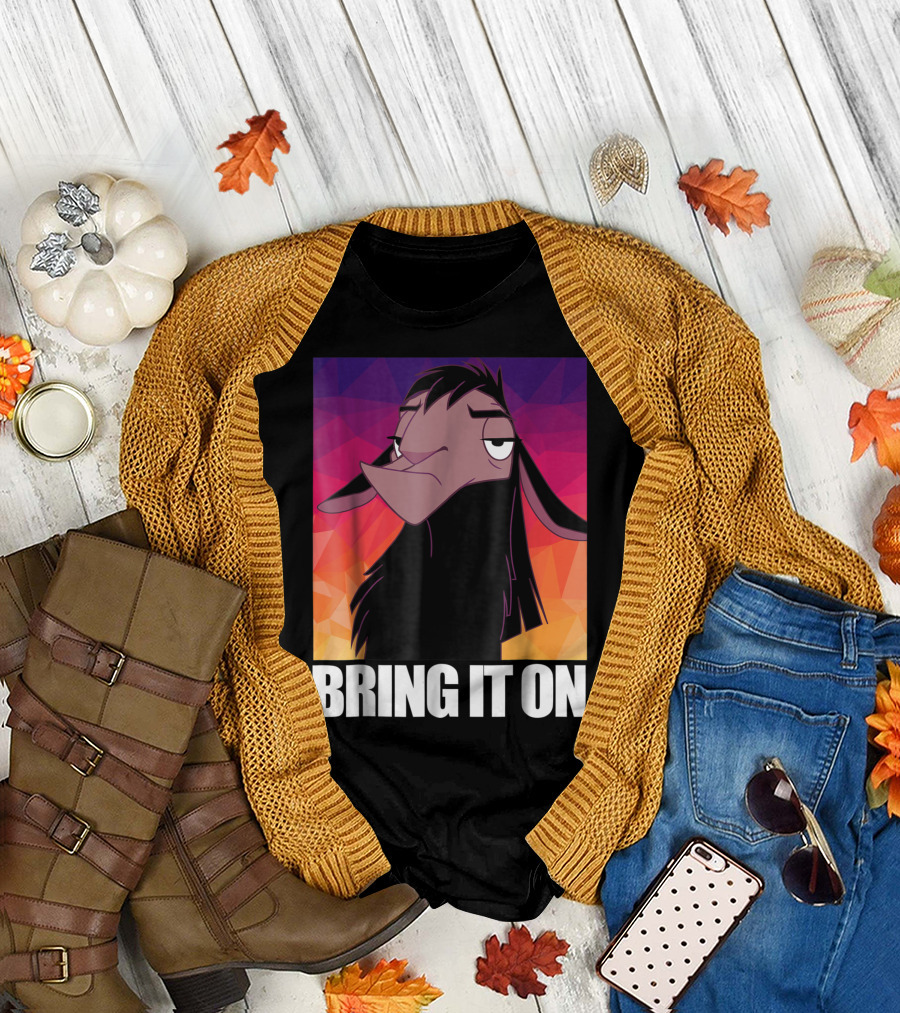 The Emperor's New Groove Kuzco Llama Bring It On Disney T-Shirt