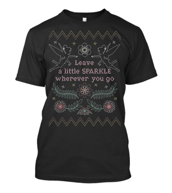Disney Peter Pan Tinkerbell Leave A Little Sparkle Wherever You Go T-Shirt