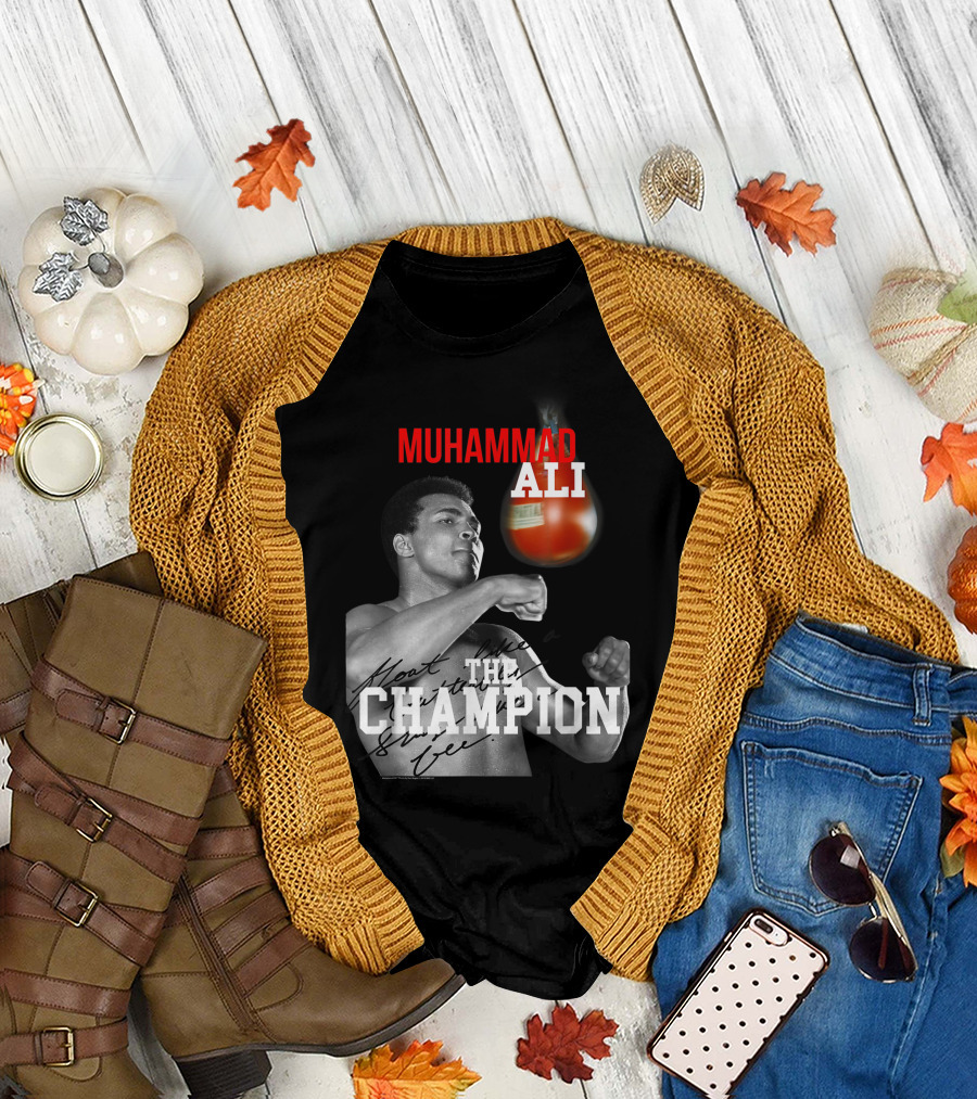 MUHAMMAD ALI Float Like a Butterfly THE CHAMPION T-Shirt