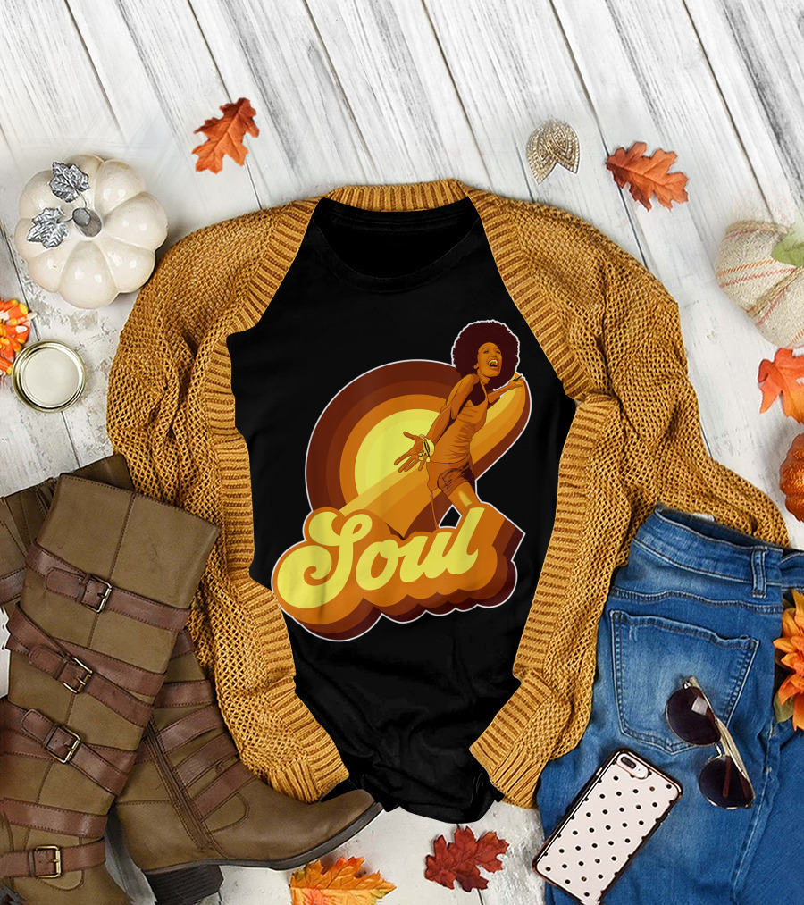 70S Funk Afro Soul Vintage Retro Groove Afrobeat T-Shirt