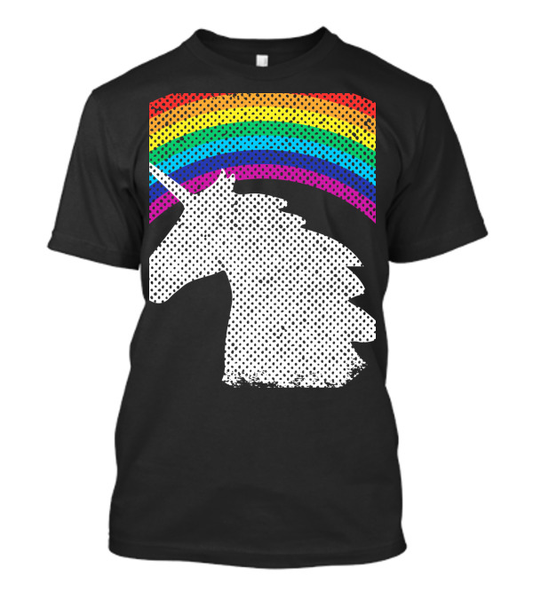 Wake Up Be Kind Repeat Rainbow Unicorn T-Shirt