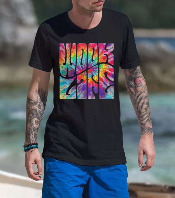 Wook Life Tie-Dye Hippie Festival Top T-Shirt