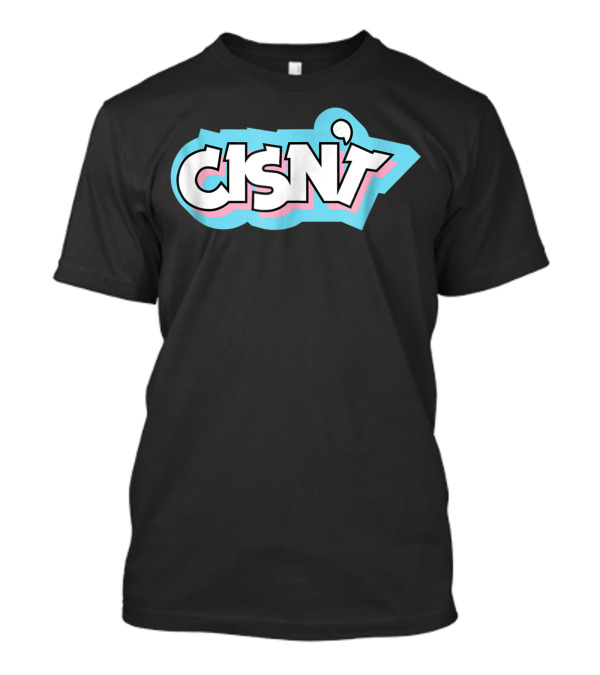 Cisnt Transgender Awareness Community Flag Colors T-Shirt
