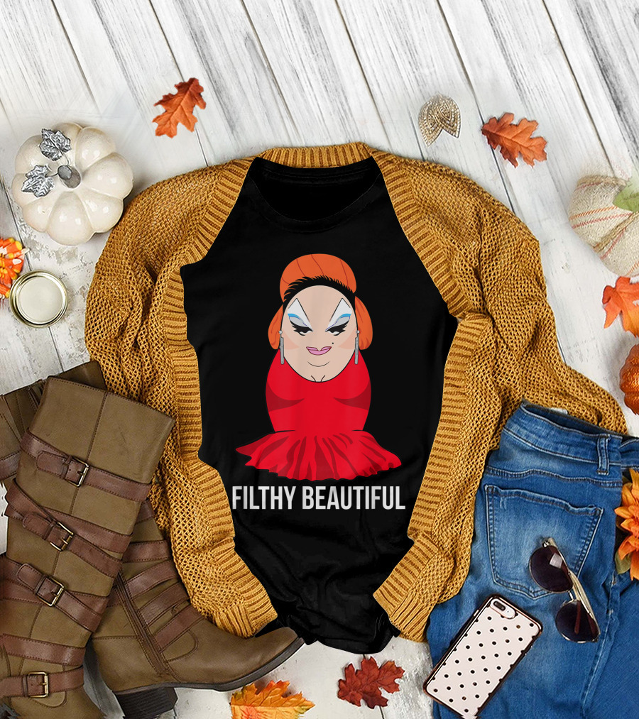 Divine Filthy Beautiful Drag Queen T-Shirt