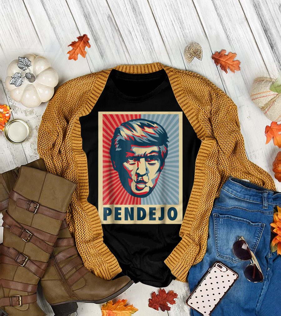 Pendejo Anti Trump Iconic Portrait T-Shirt