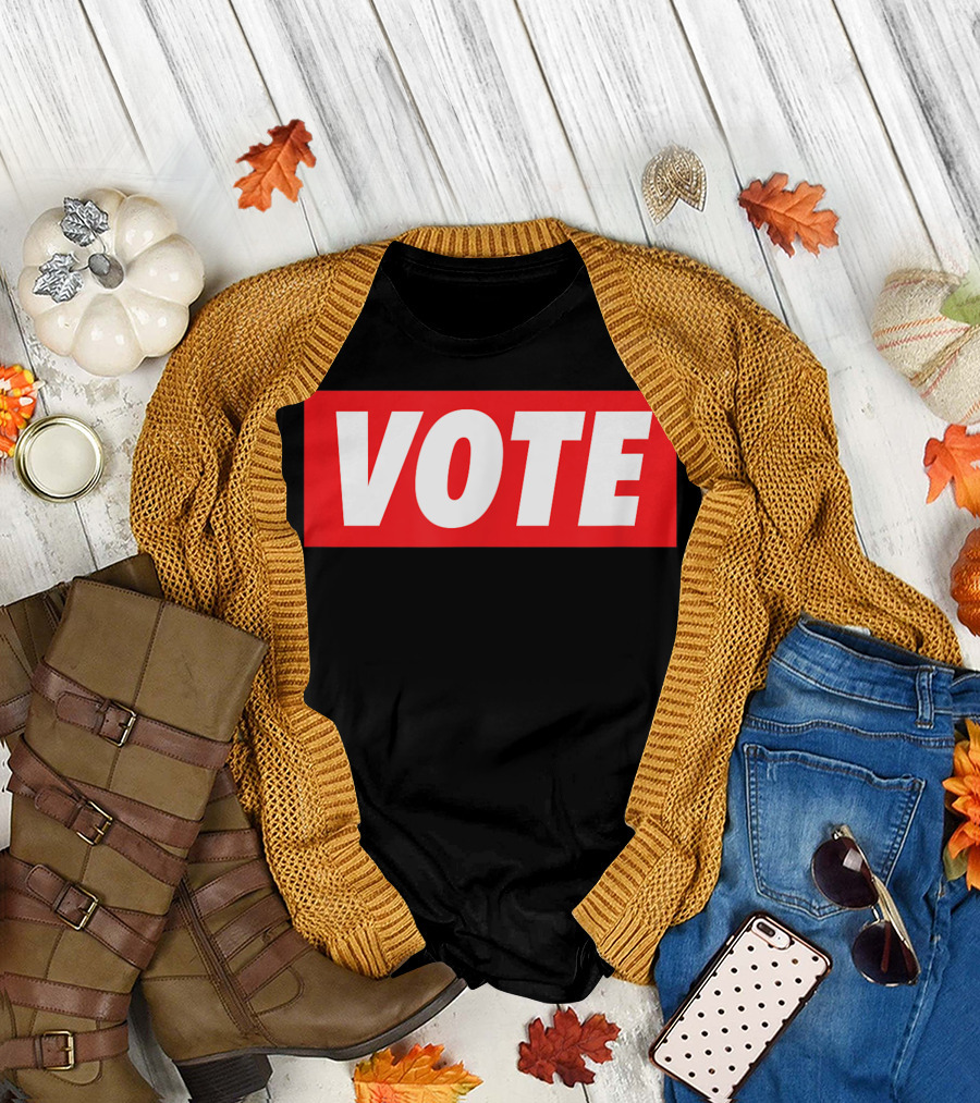 Vote Like Never Voted Before John Lewis Bold Red T-Shirt