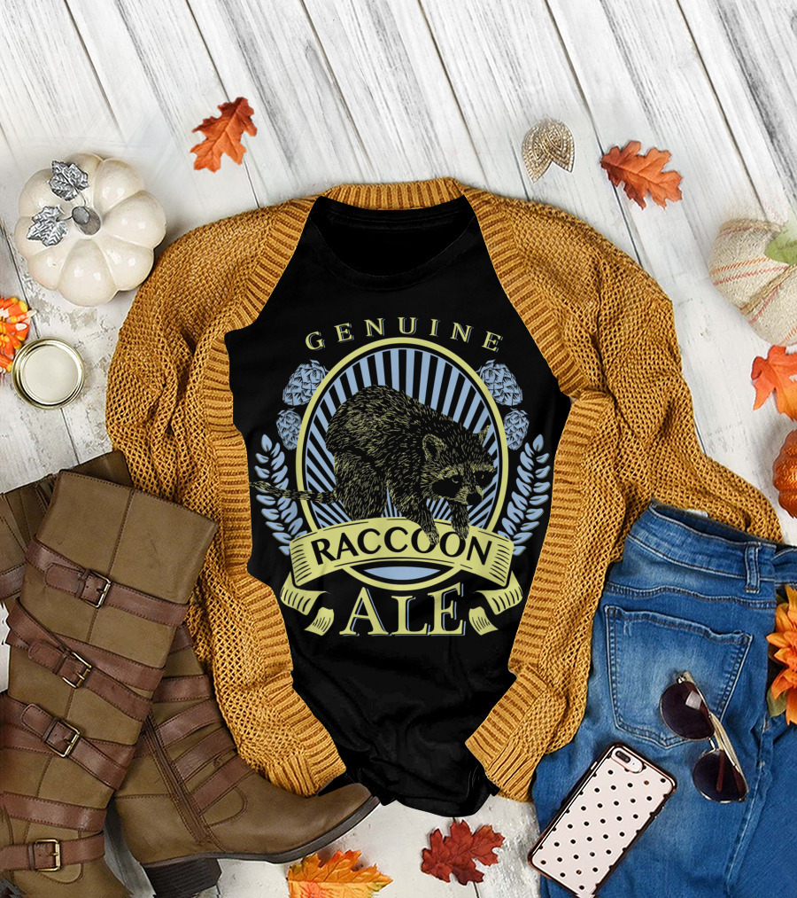 Genuine Raccoon Ale Cute Trash Panda T-Shirt