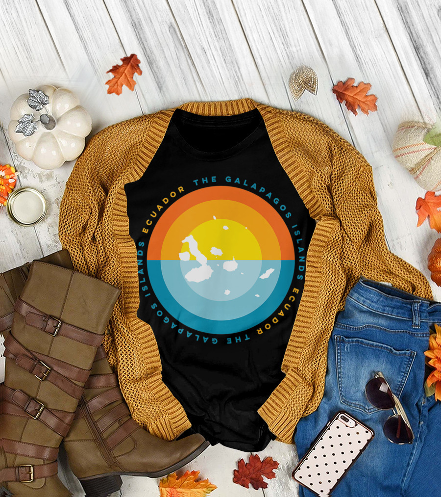 The Galapagos Islands Ecuador Sunset T-Shirt