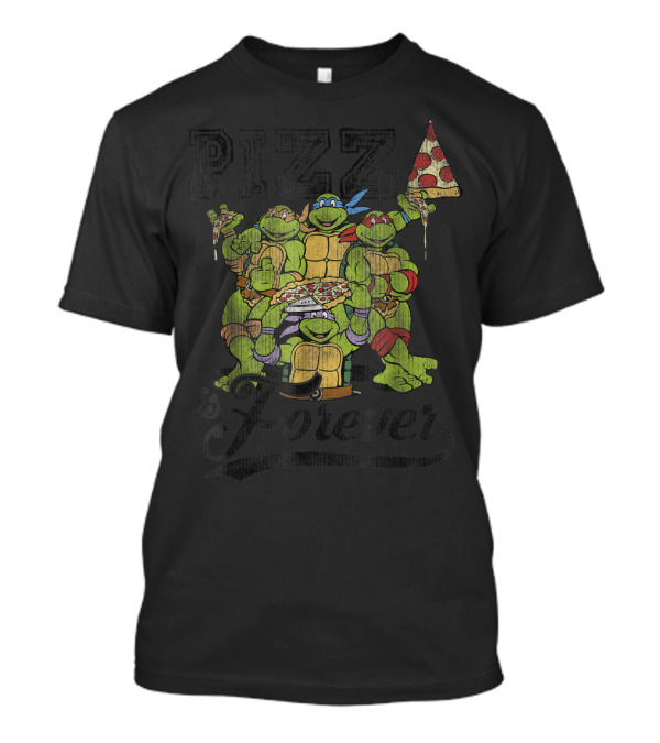 Teenage Mutant Ninja Turtles Pizza Is Forever Group T-Shirt
