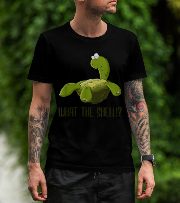 What The Shell Cute Turtle T-Shirt