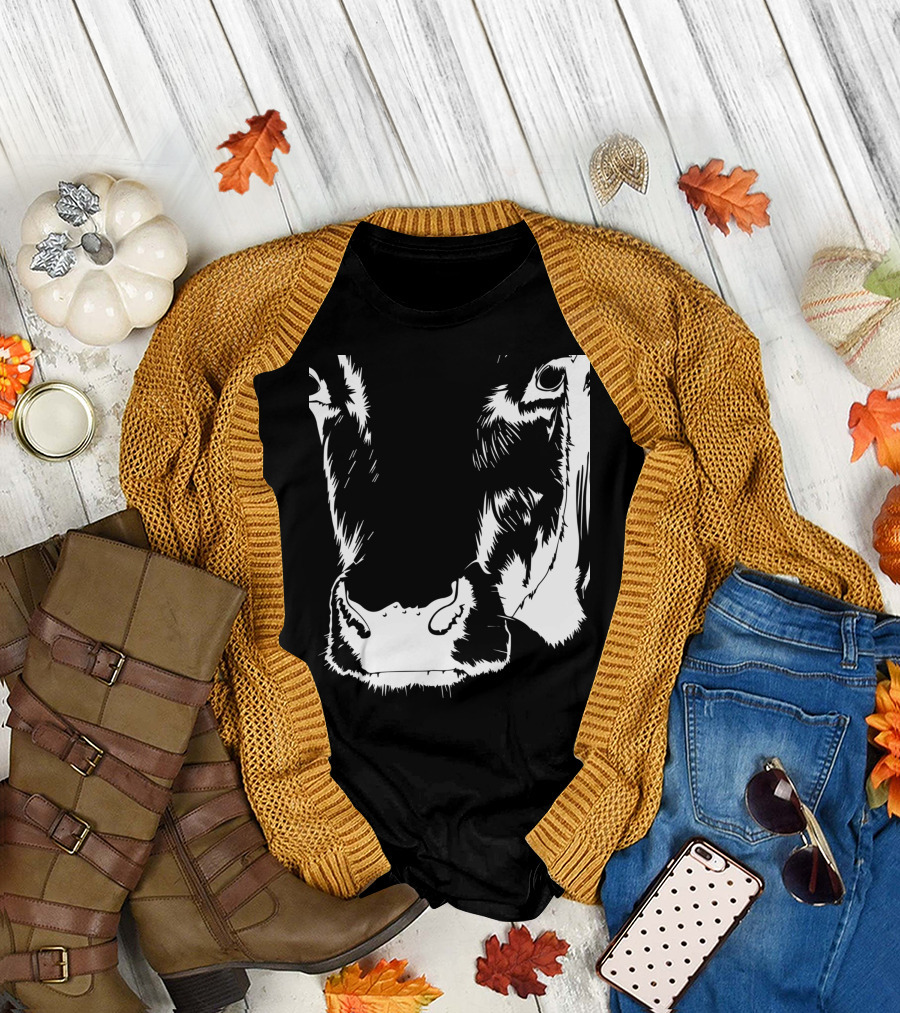 Cows Feel Pain Too Vegan Activist Cow T-Shirt