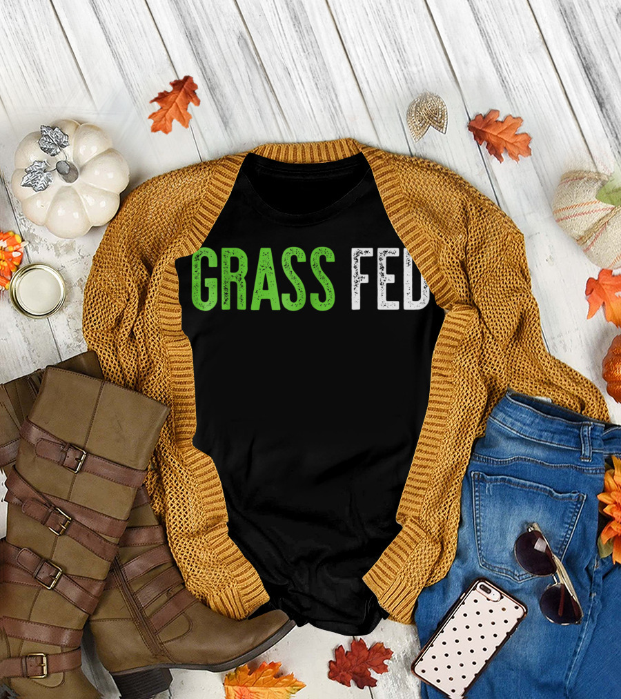 Grass Fed Vegetarian Gif 15 T-Shirt