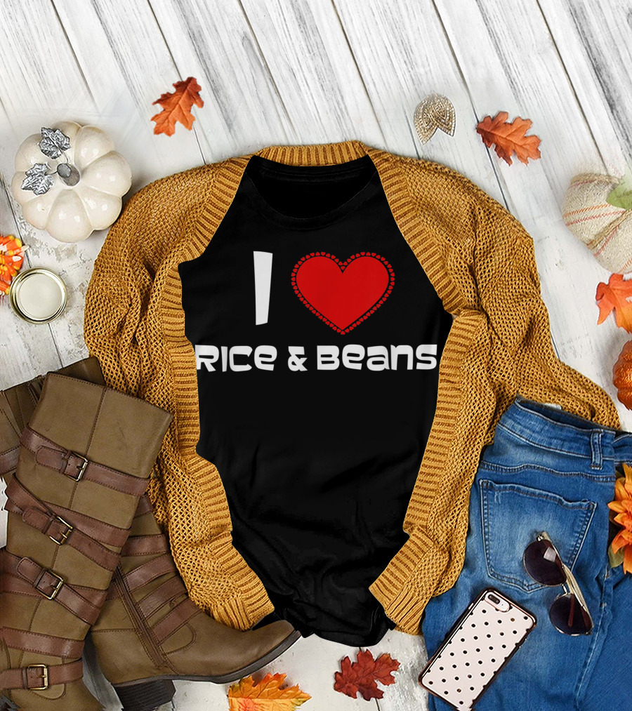 I Heart Rice and Beans T-Shirt