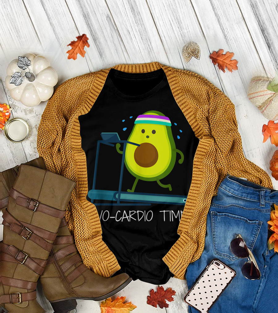 Avo-Cardio Time Avocado Fitness 00 T-Shirt