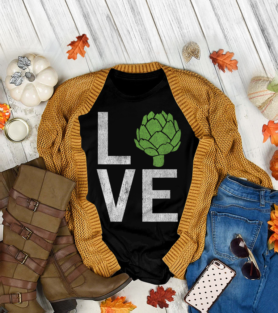 Love Artichoke Vegetable T-Shirt
