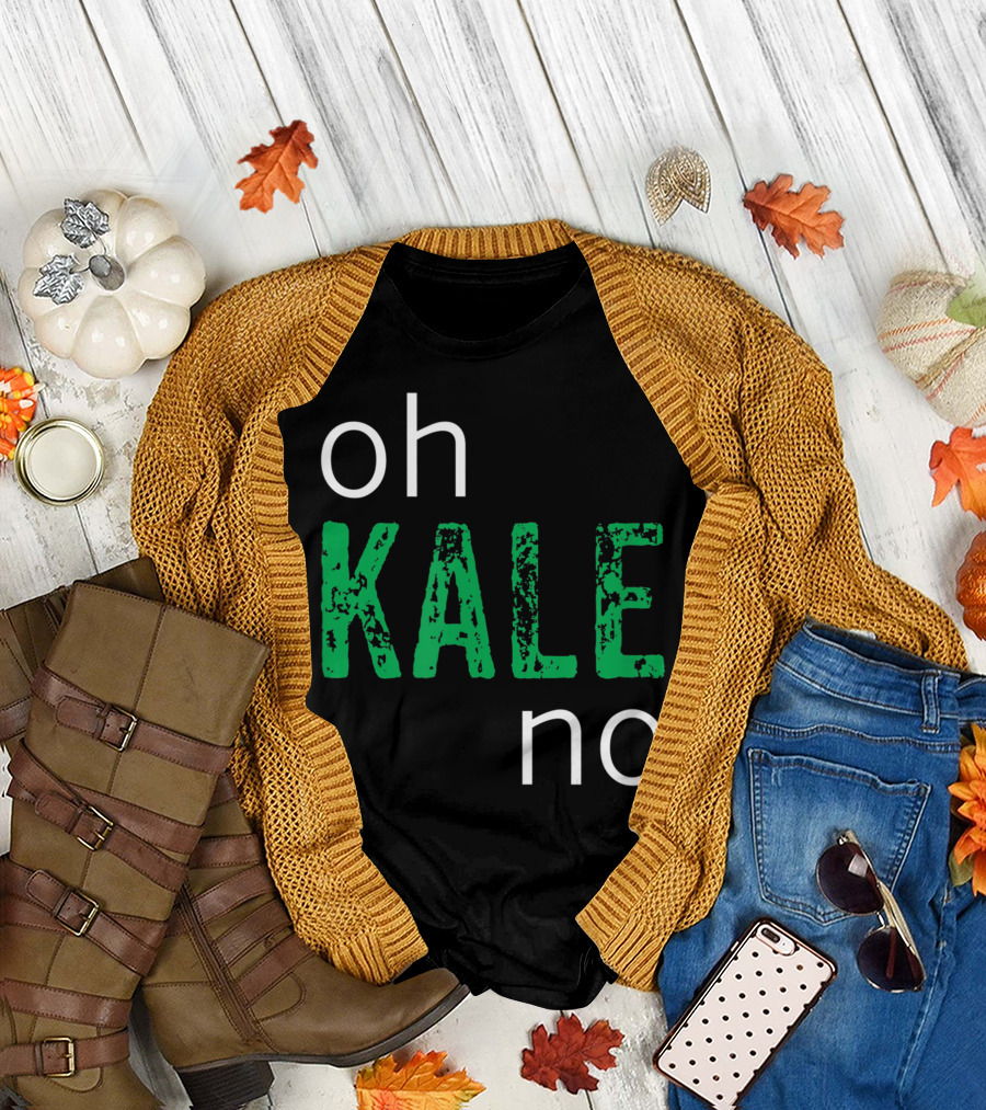 Oh Kale No Joke Vegan Health T-Shirt