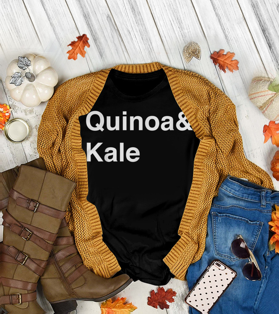 Quinoa Kale Vegan Nutritionist Vegetarian Healthy Lifestyle T-Shirt