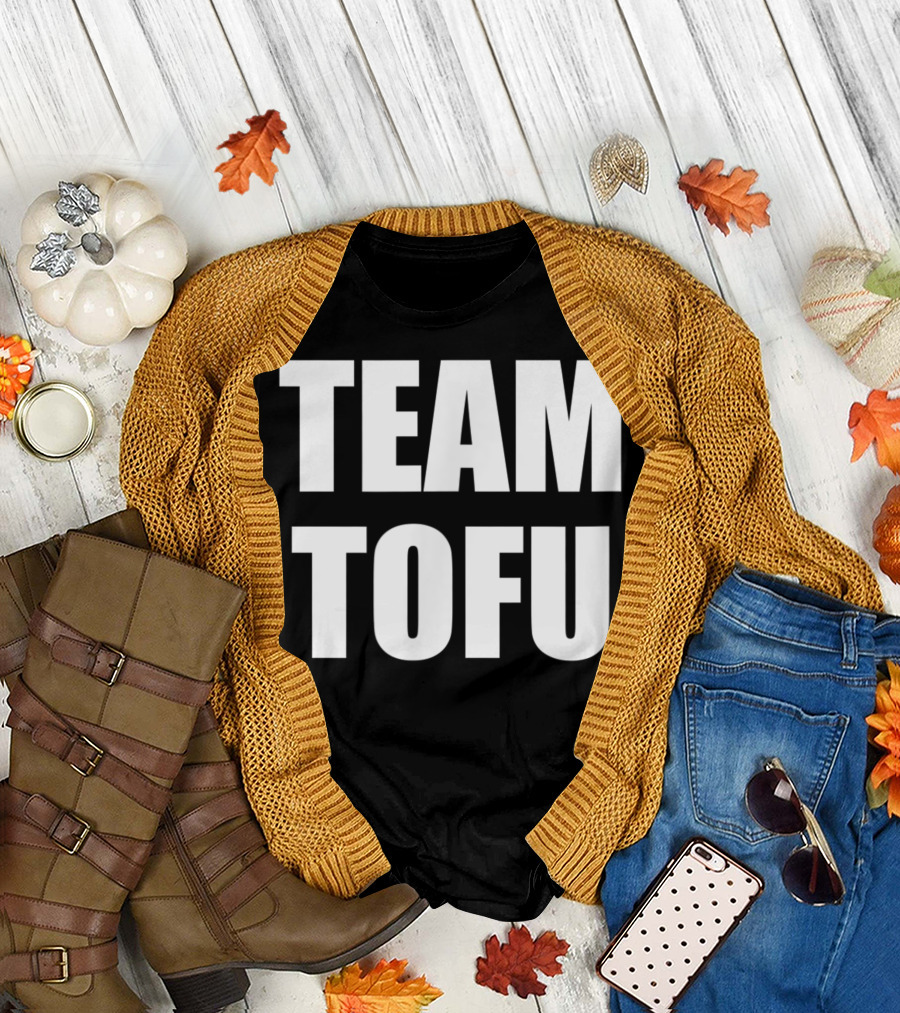 Team Tofu Vegan Vegetarian T-Shirt
