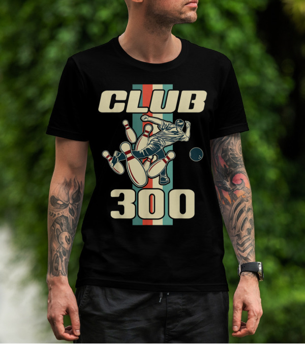 Club 300 Bowling Vintage 300 Bowling T-Shirt
