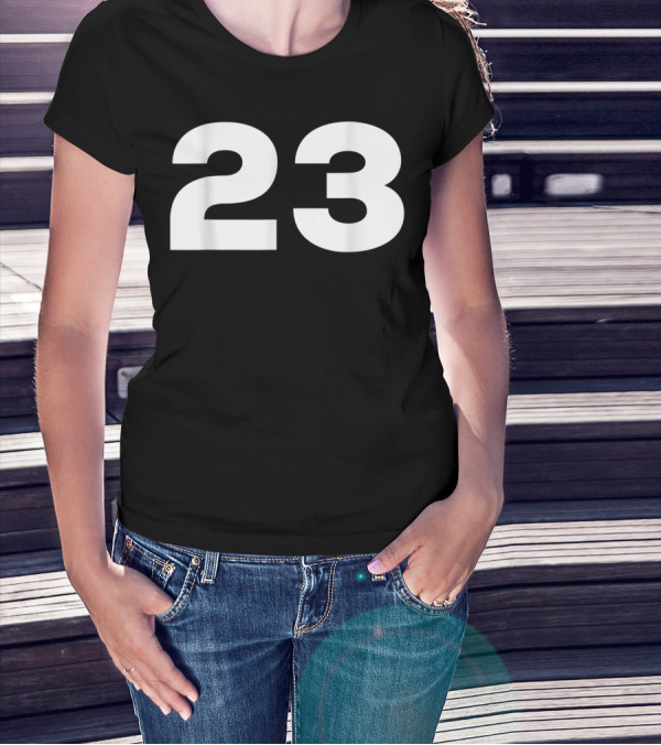 Number 23 Jersey Sport Team T-Shirt