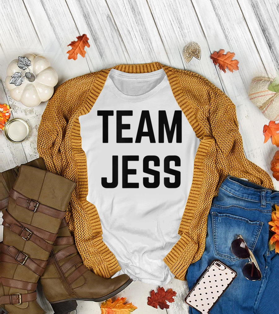 Team Jess Friend Family Fan Club Support T-Shirt
