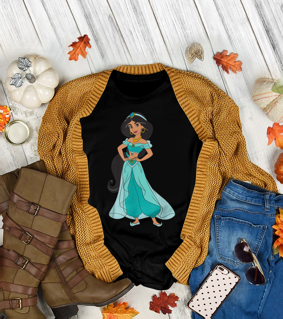 Disney Princess Jasmine Aladdin Nostalgic 90s T-Shirt