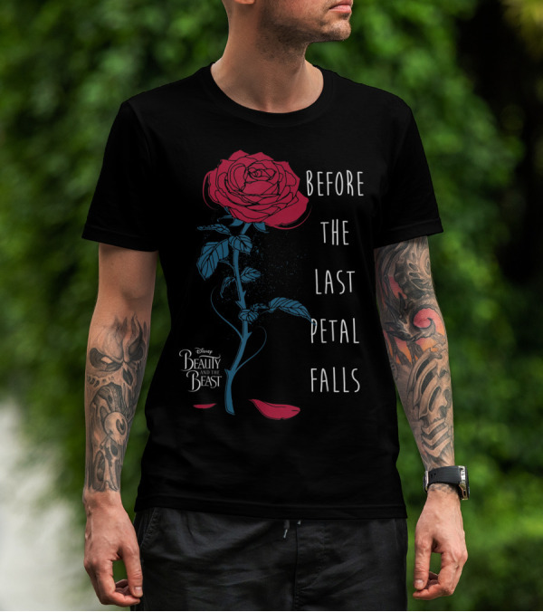 Disney Beauty And The Beast Before The Last Petal Falls T-Shirt
