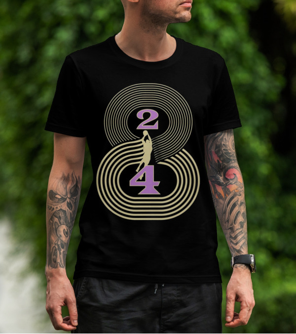 824 KOBE BRYANT 8 24 T-Shirt