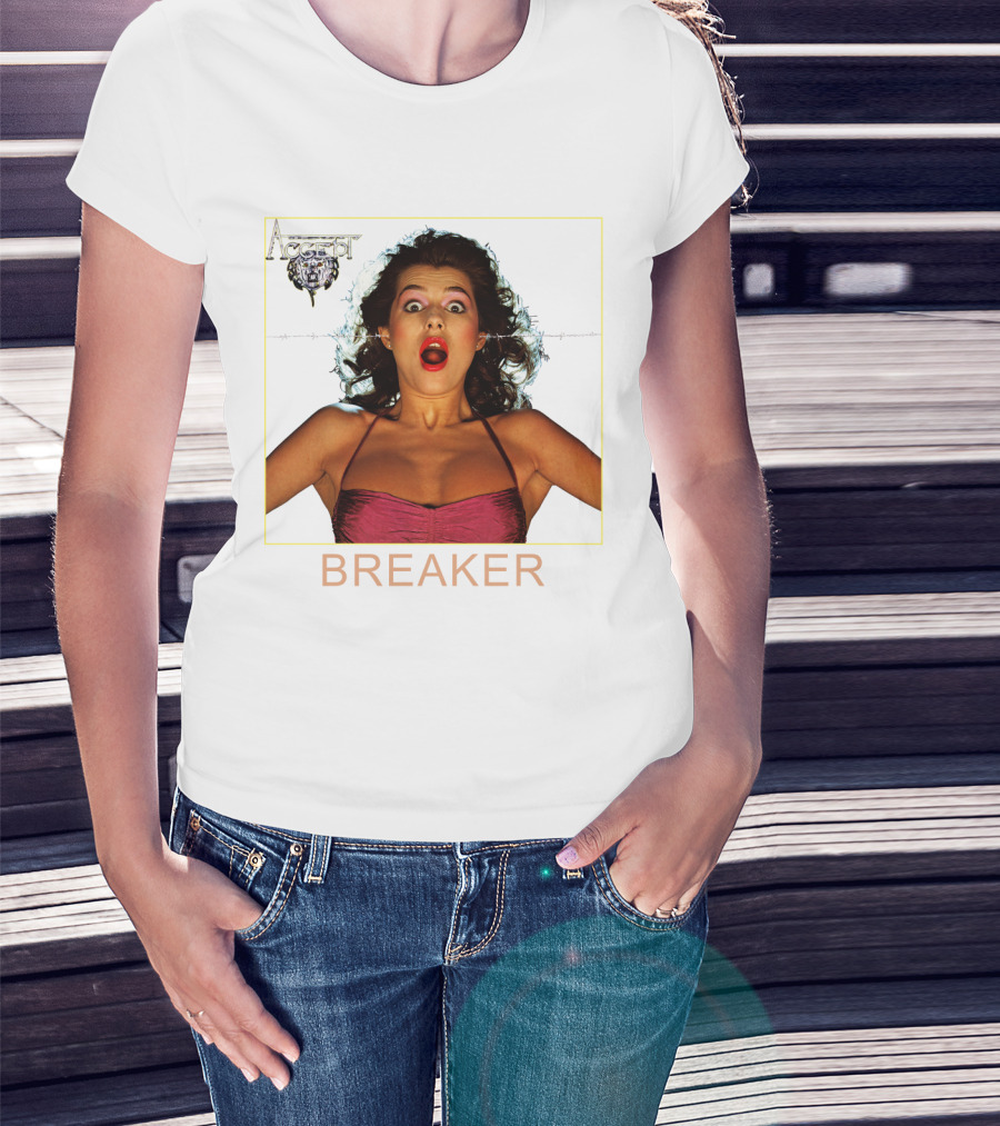Accept Breaker Album Cover T-Shirt