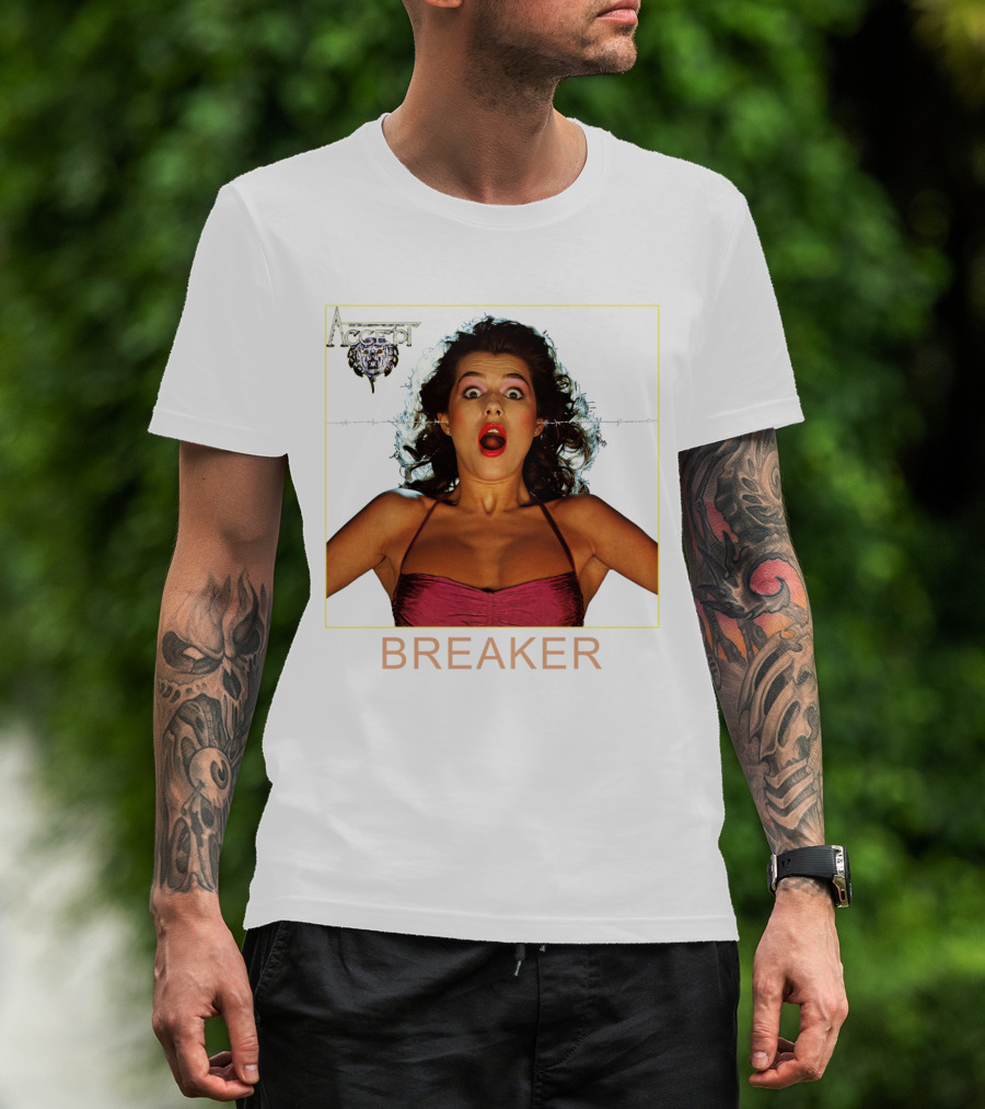Accept Breaker Album Cover T-Shirt