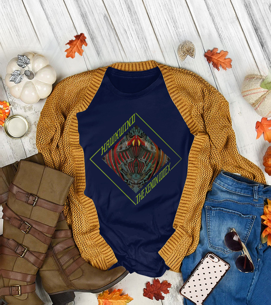 HAWKWIND The Xenon Codex Album Cover T-Shirt