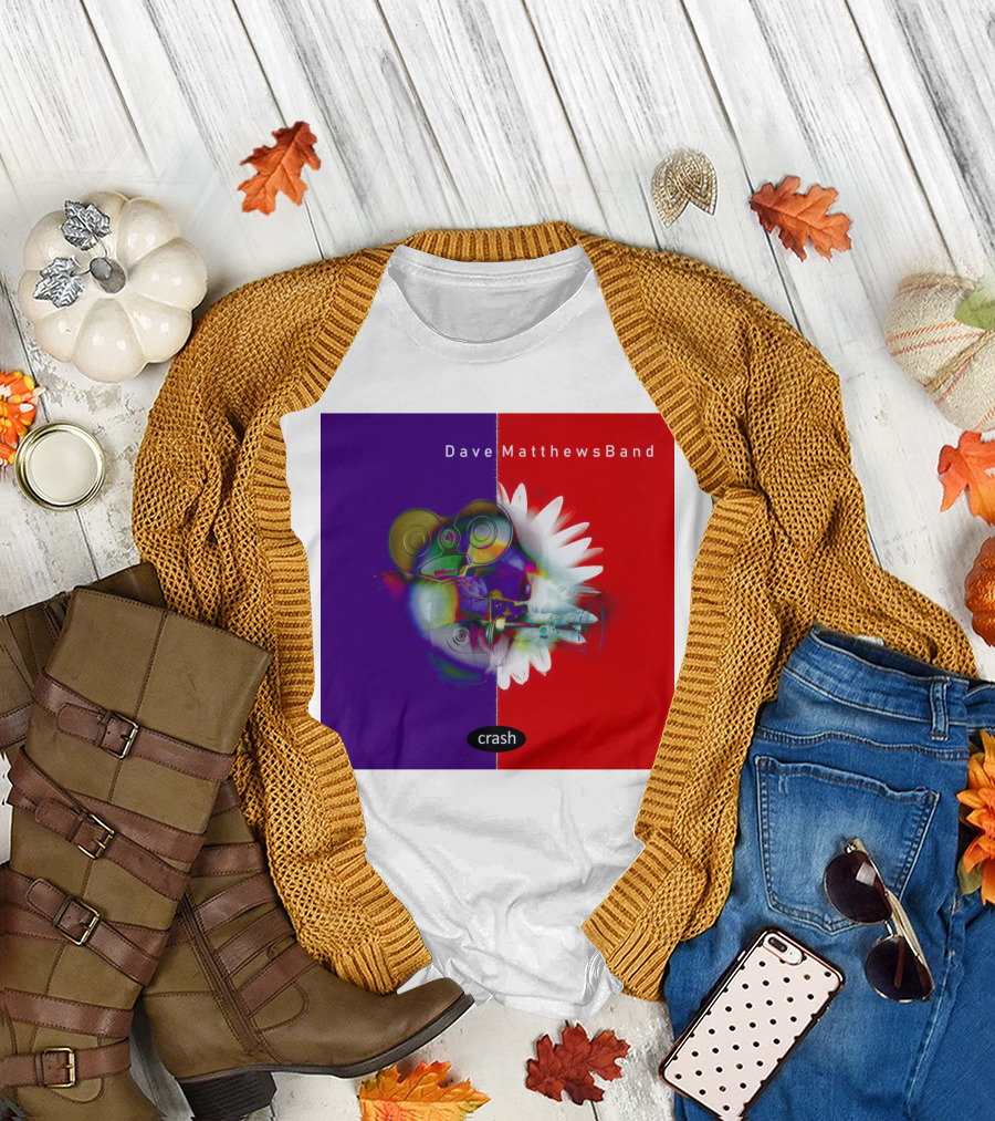 Dave Matthews Band Crash Album Cover T-Shirt