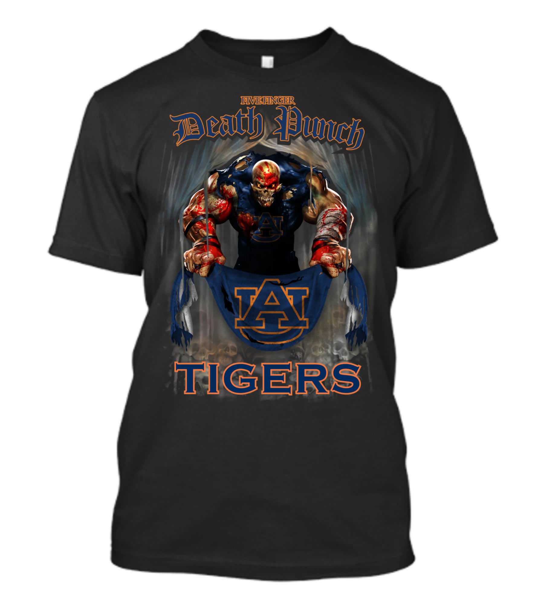 Five Finger Death Punch Auburn Tigers T-Shirt