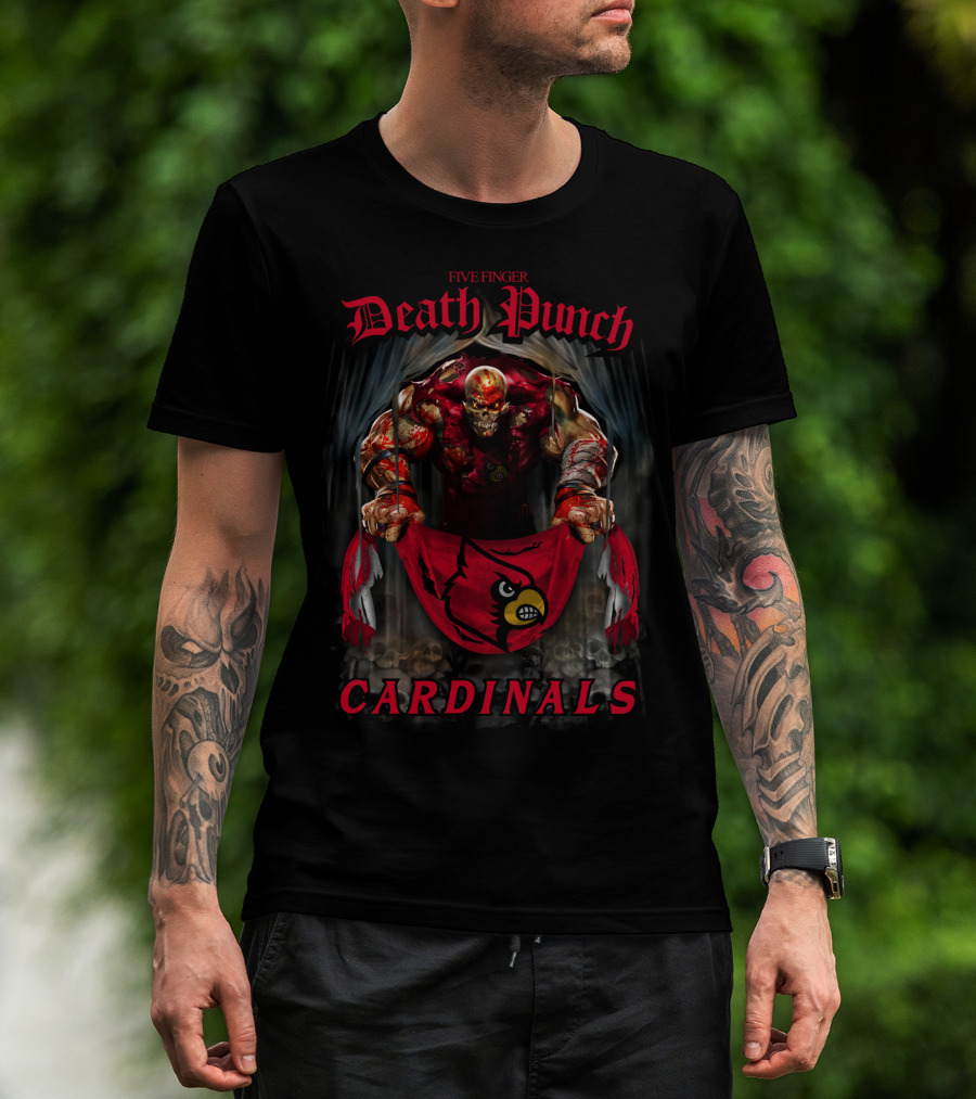 Five Finger Death Punch Louisville Cardinals T-Shirt