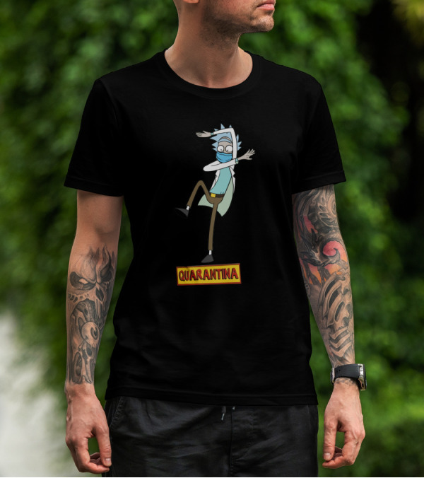 Quarantina Ds Rick And Morty T-Shirt
