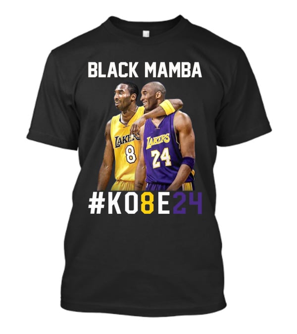 BLACK MAMBA LAKERS KOBE 8 24 T-Shirt
