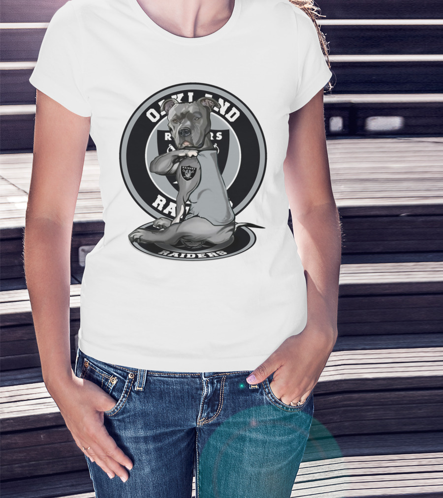Oakland Raiders Pitbull Raiders T-Shirt