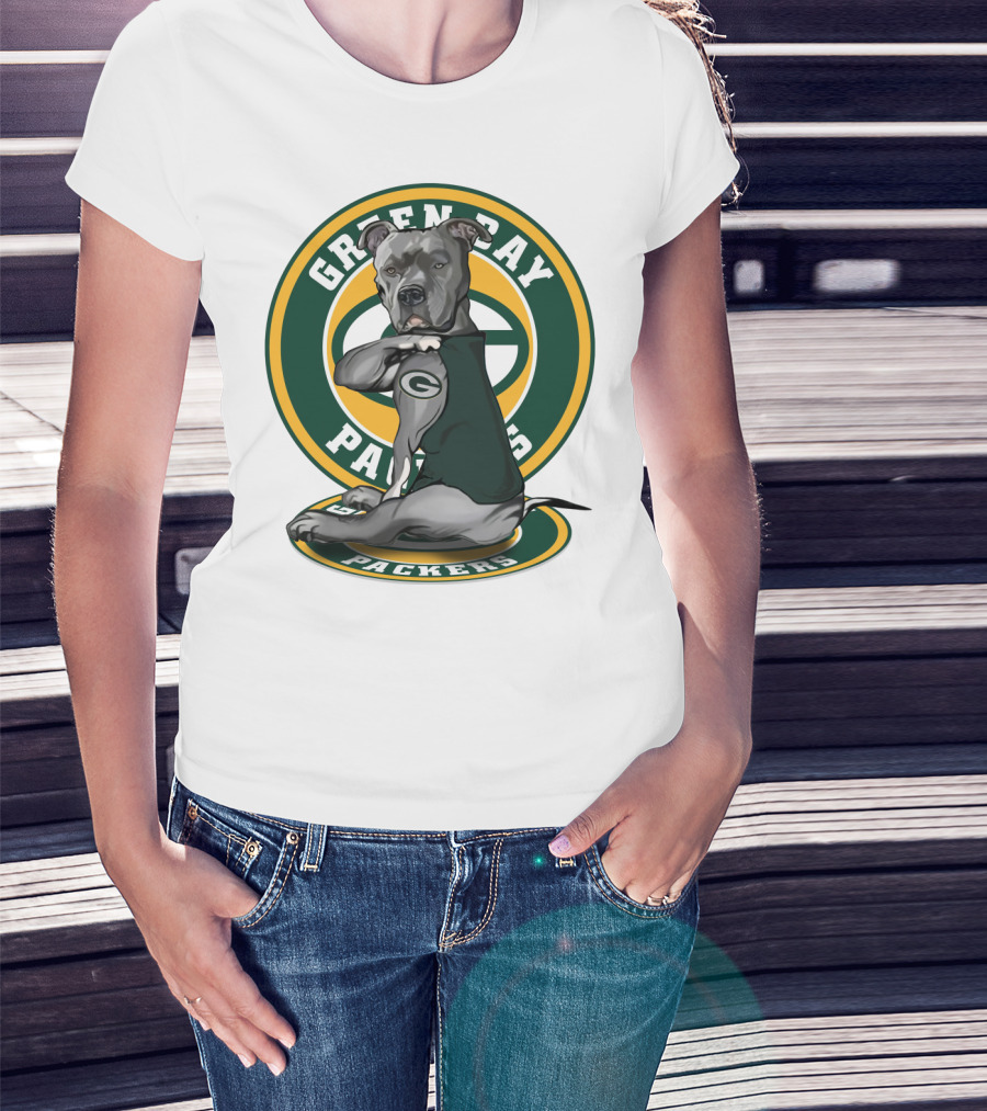 Green Bay Packers Pitbull T-Shirt