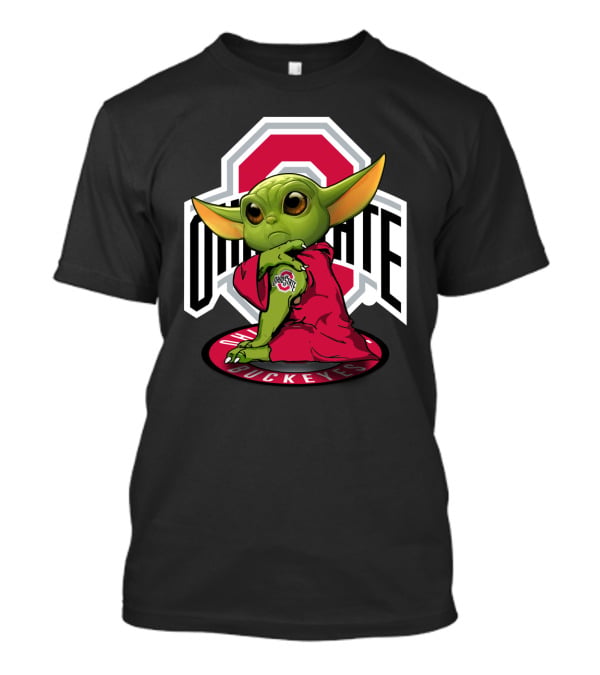 Ohio State Buckeyes Yoda Fan Tribute T-Shirt