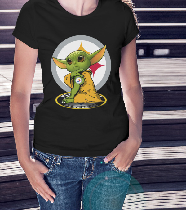 Pittsburgh Steelers Yoda Fan Mashup T-Shirt