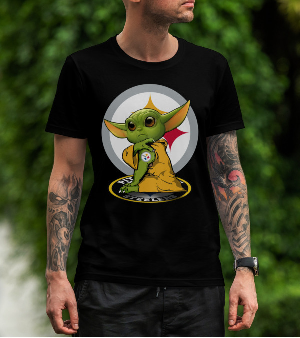 Pittsburgh Steelers Yoda Fan Mashup T-Shirt
