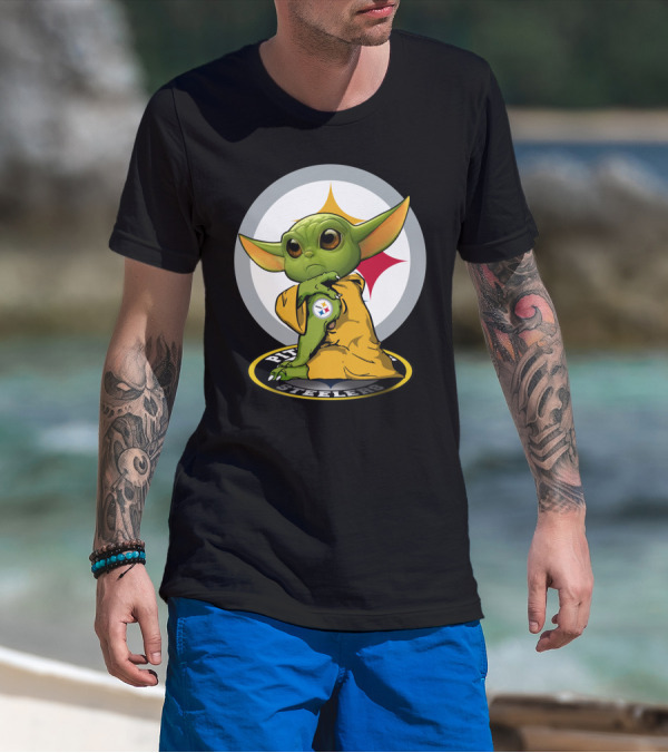Pittsburgh Steelers Yoda Fan Mashup T-Shirt