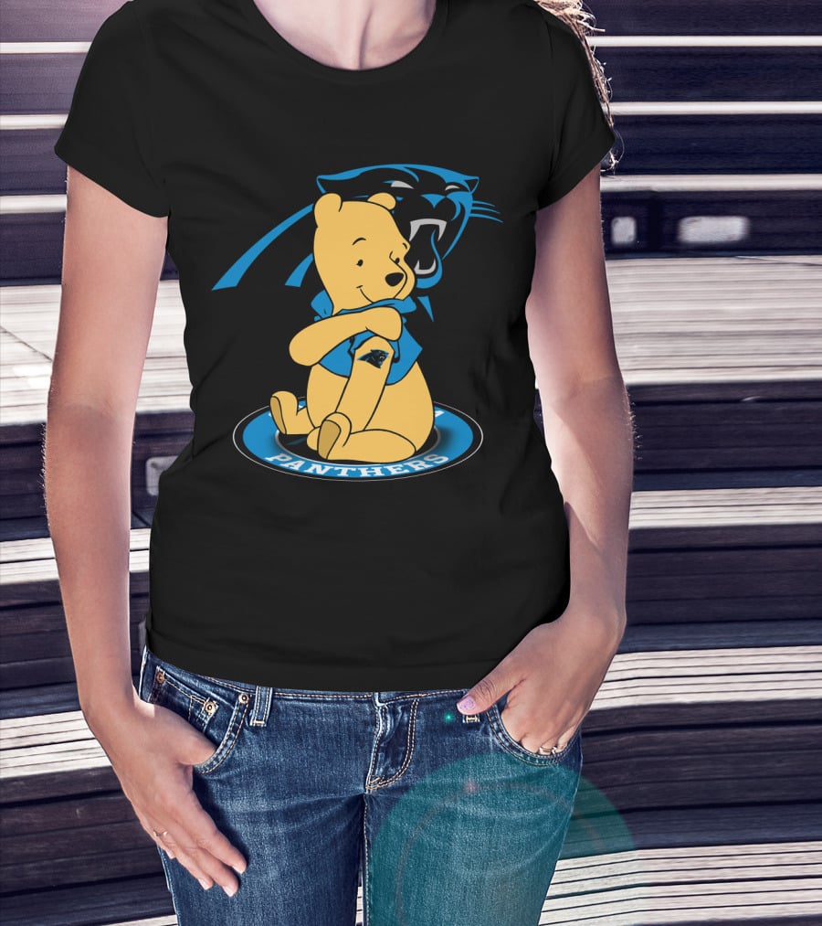 Panthers Pooh Carolina Football Collaboration T-Shirt