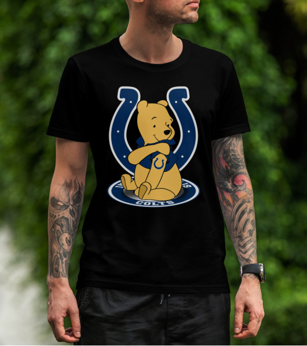 Winnie The Pooh Indianapolis Colts Mashup T-Shirt