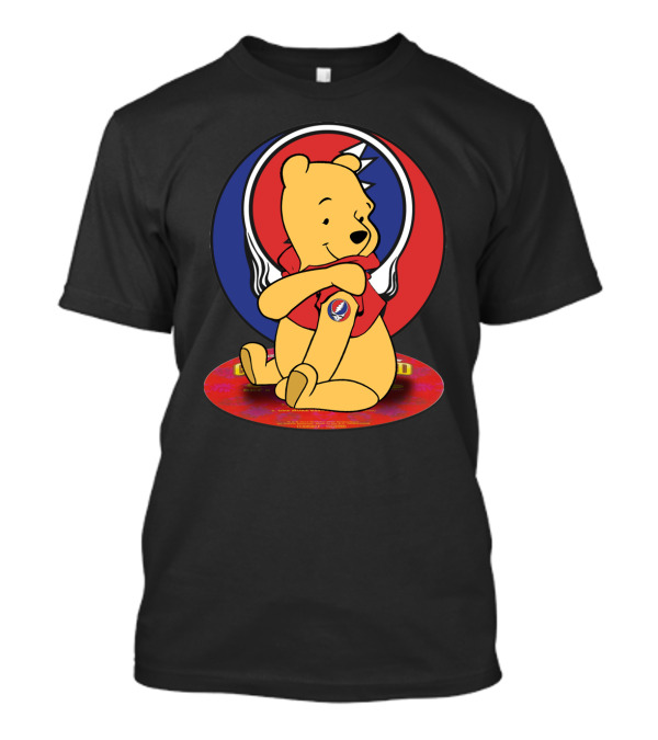 Winnie The Pooh Grateful Dead Steal Your Face T-Shirt
