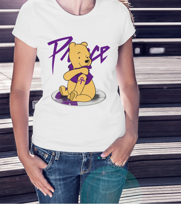 Pooh Prince Purple Symbol Icon Ultimate T-Shirt